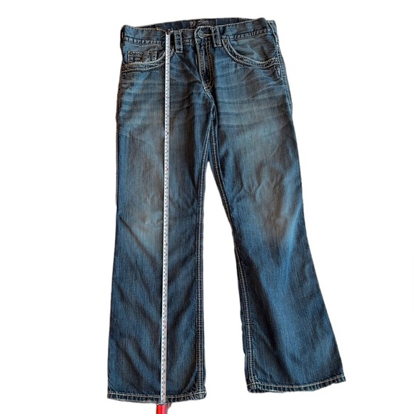 👖Silver Zac Relaxed Fit Straight Leg men’s denim pants 👖 - Picture 9 of 10
